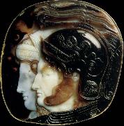 unknow artist Ptolemaus II. Phildelphus v. Egypt (to the right) and queen Arsinoe, his wife and sister France oil painting reproduction